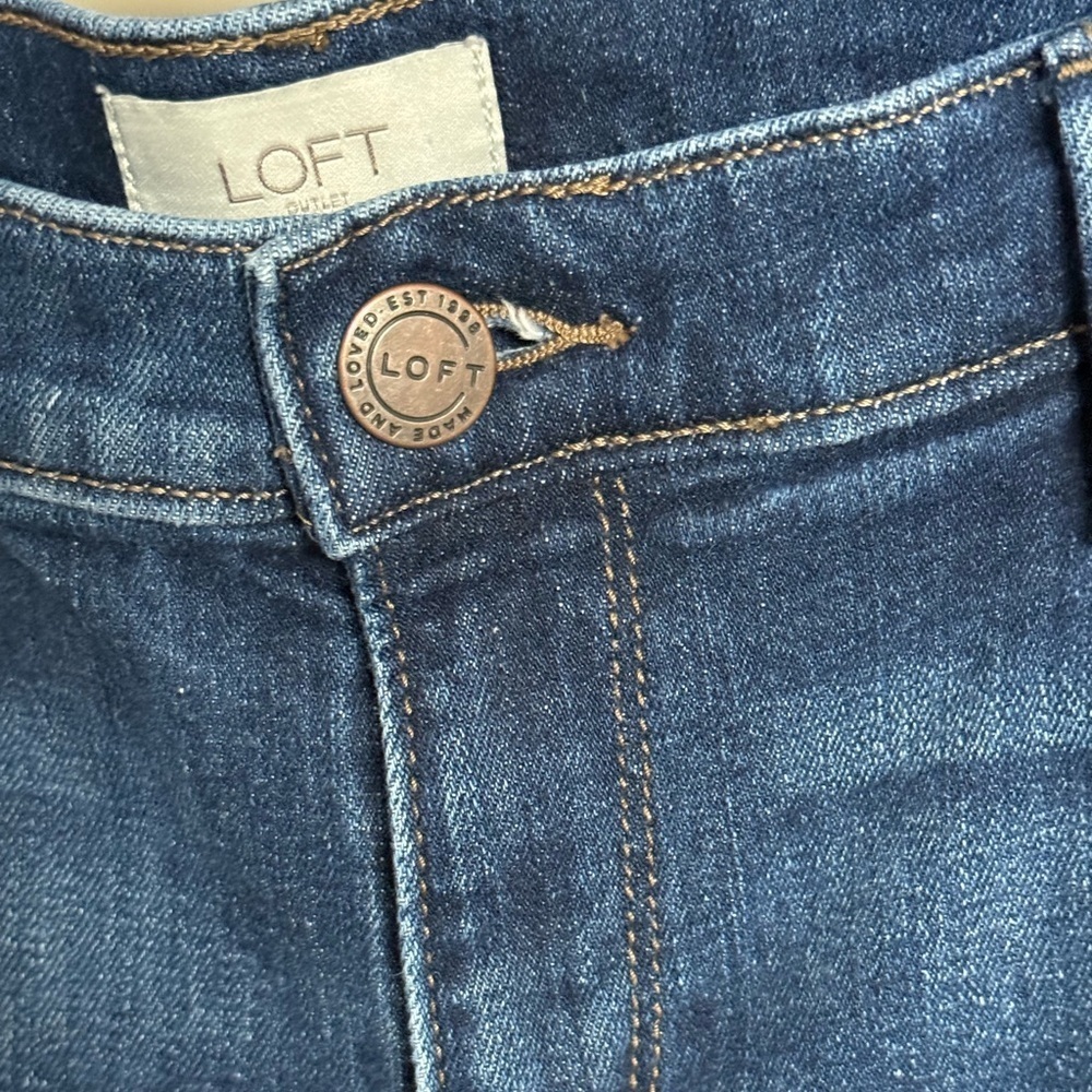 LOFT Women's Skinny Jeans, Size 10 - Picture 3 of 11